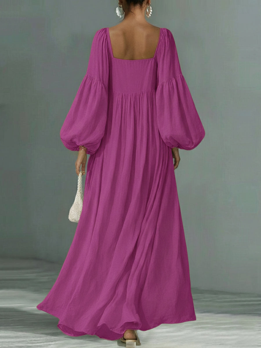 Loose Cozy And Flowy Maxi Dress
