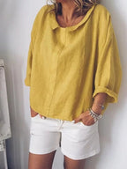 Peter Pan collar pullover