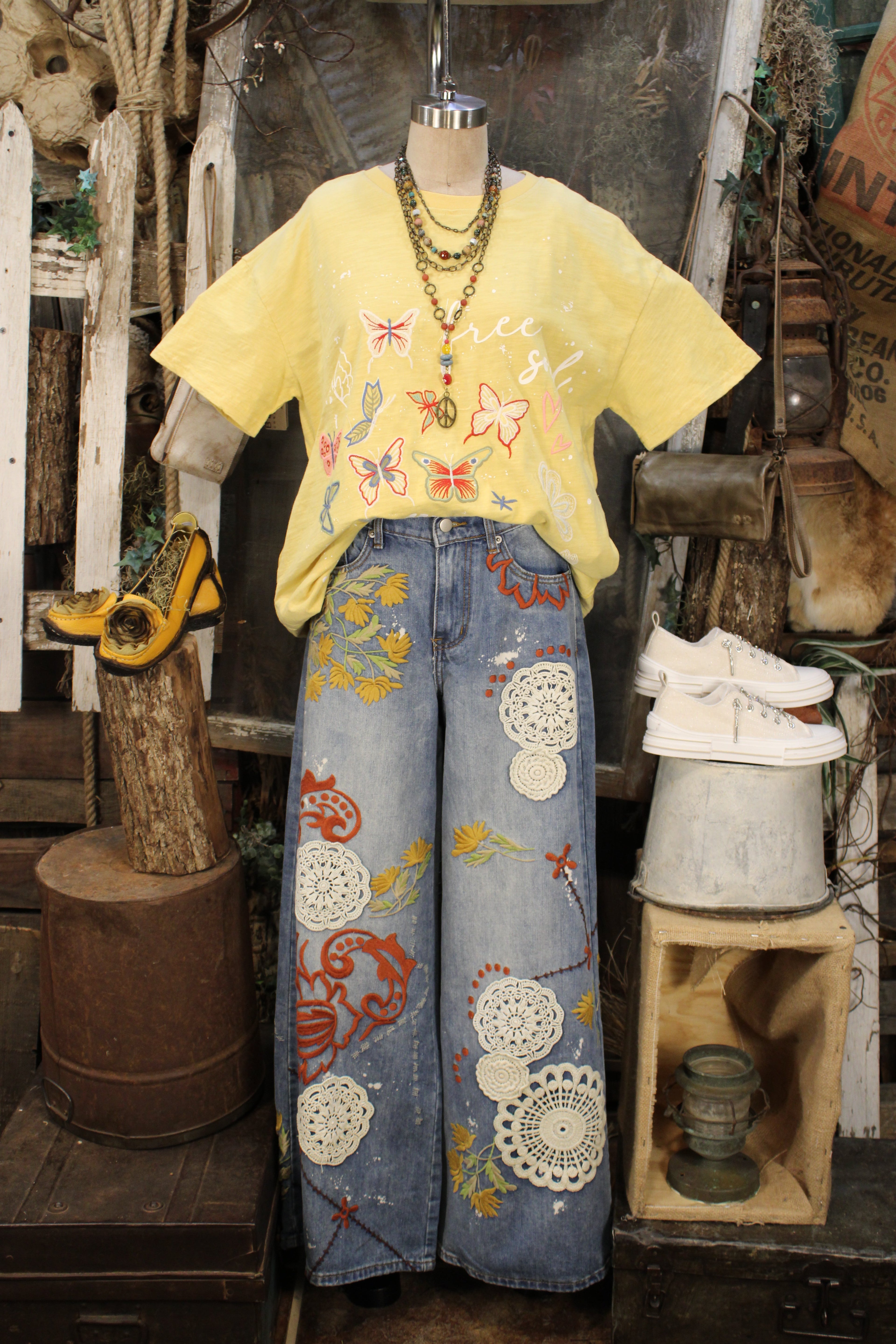 Vintage Garden Jeans