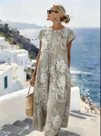 Women'S Casual Printed Dress