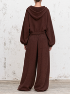 Soft Waffle Knit Fabric, Lightweight And Breathable, Delivers Cozy Relaxed Wearing Experience