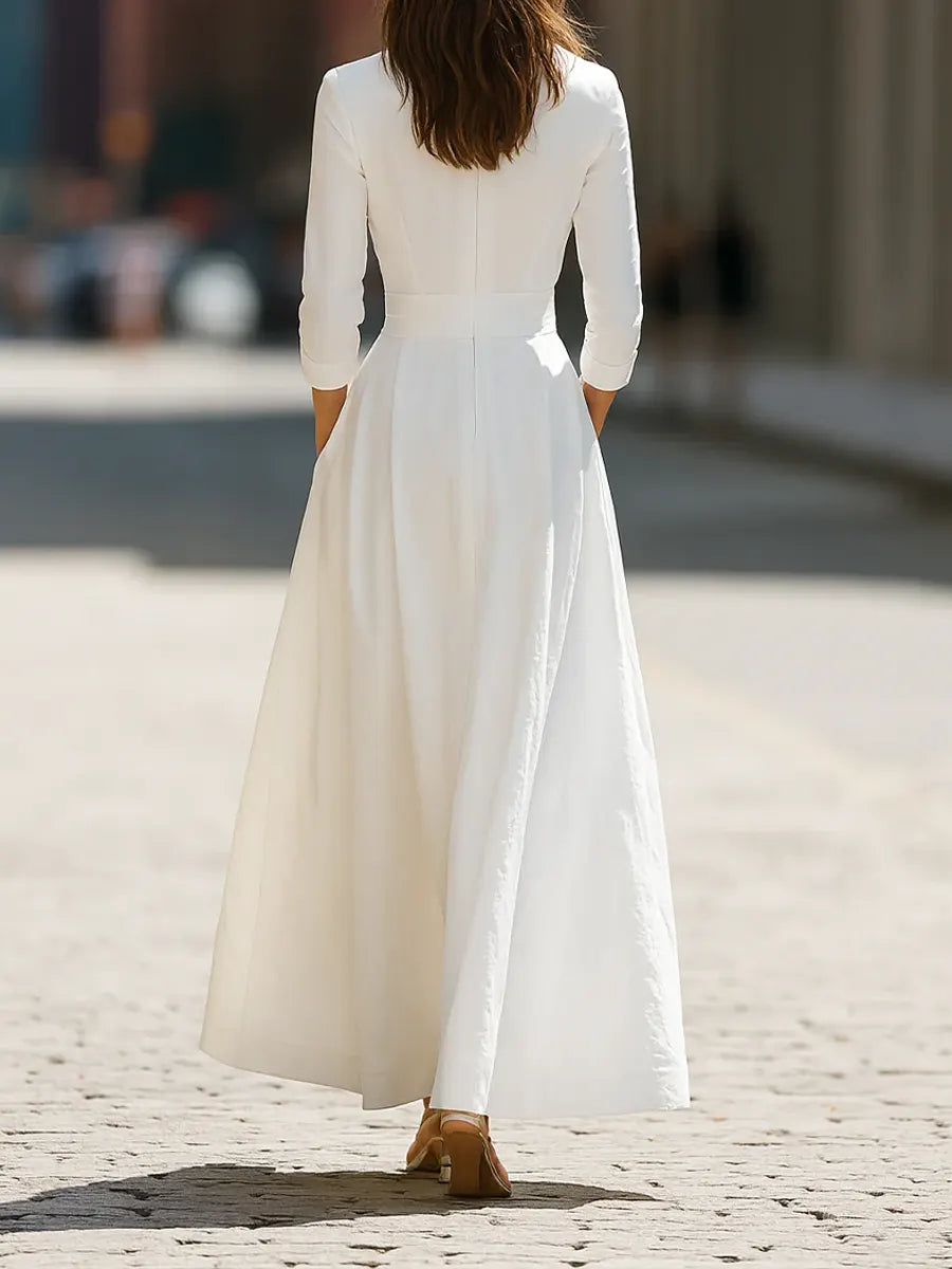 Women's Minimalist Elegant Long Dress