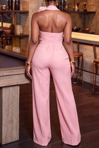 Women's Elegant Floral Asymmetric Vest Pants Two-Piece Set