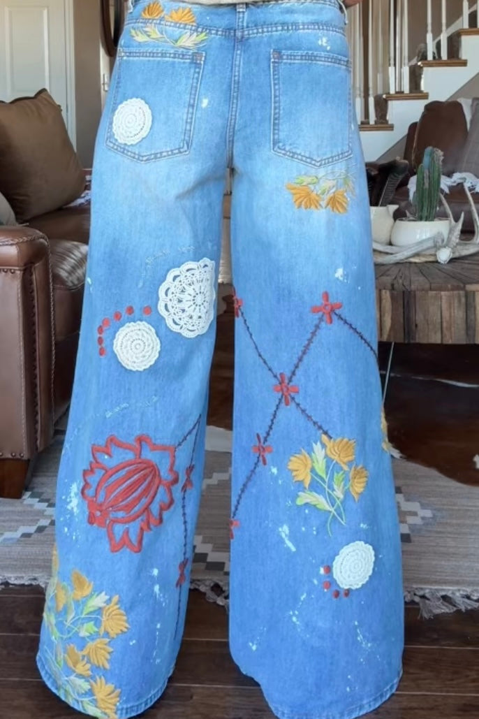 Vintage Garden Jeans