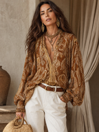 Bohemian Paisley Blouse