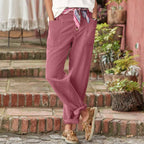 Casual Button-Down Utility-Chic Trousers with Pockets