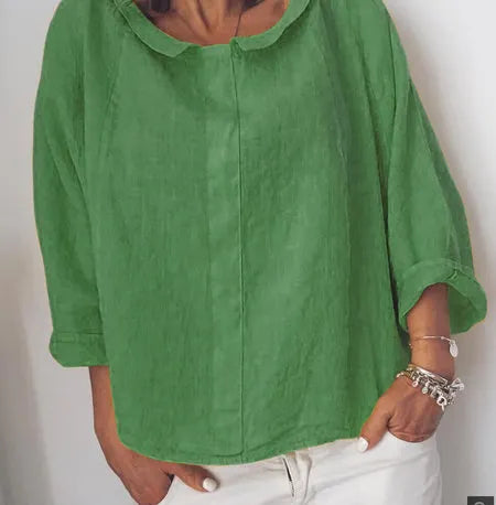Peter Pan collar pullover