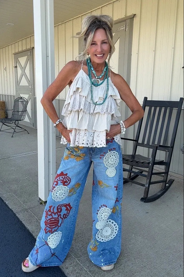 Vintage Garden Jeans