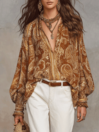 Bohemian Paisley Blouse