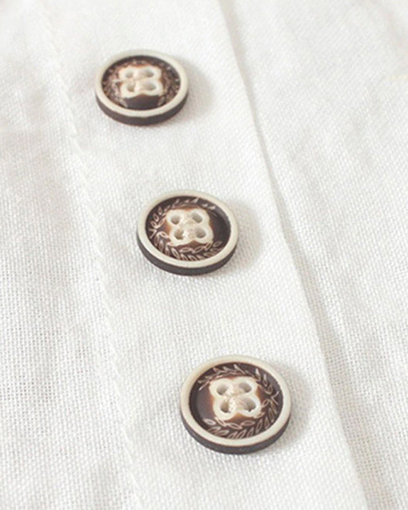 Beatrice | Women¡ ̄s Summer Button Detail Casual Blouse