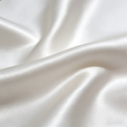 Elegant Champagne White Satin Sleeveless Bow Shirt