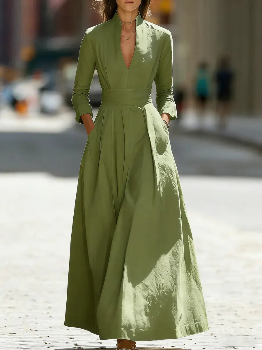 Women's Minimalist Elegant Long Dress