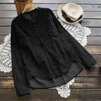 Vintage Button Down Long Sleeve Comfy Shirt