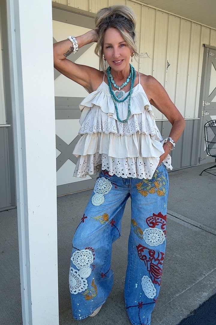 Vintage Garden Jeans