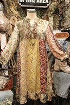 Polished Patchwork Gravel Dress