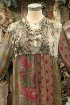 Polished Patchwork Gravel Dress