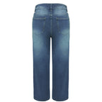 Loose Leisure Slimming Straight Jeans