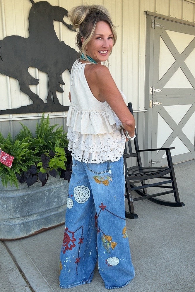 Vintage Garden Jeans
