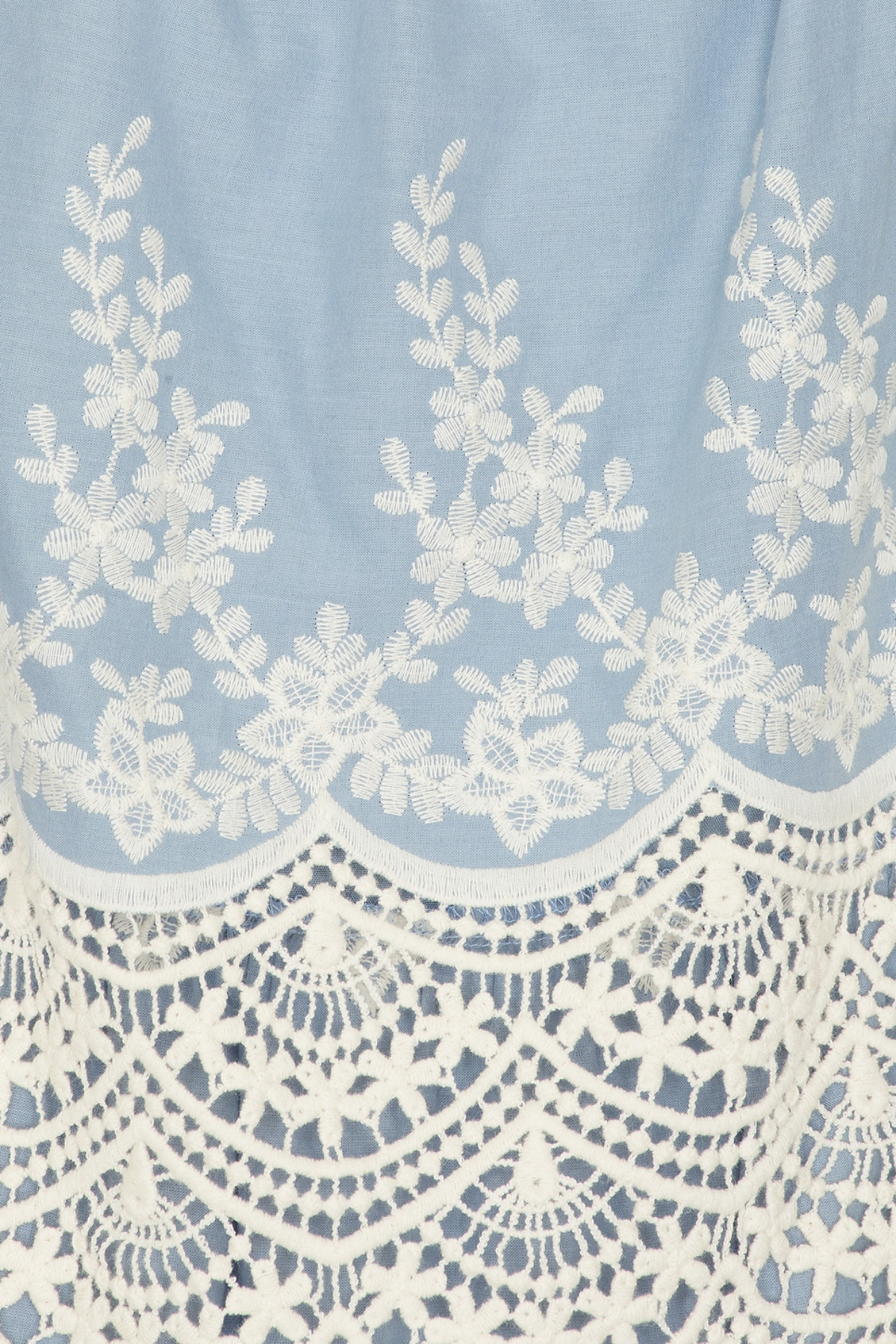 Kallima Lace Floral Cutout Mini Dress