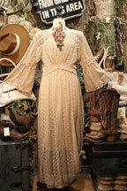 Lead Singer Taupe Maxi Dress
