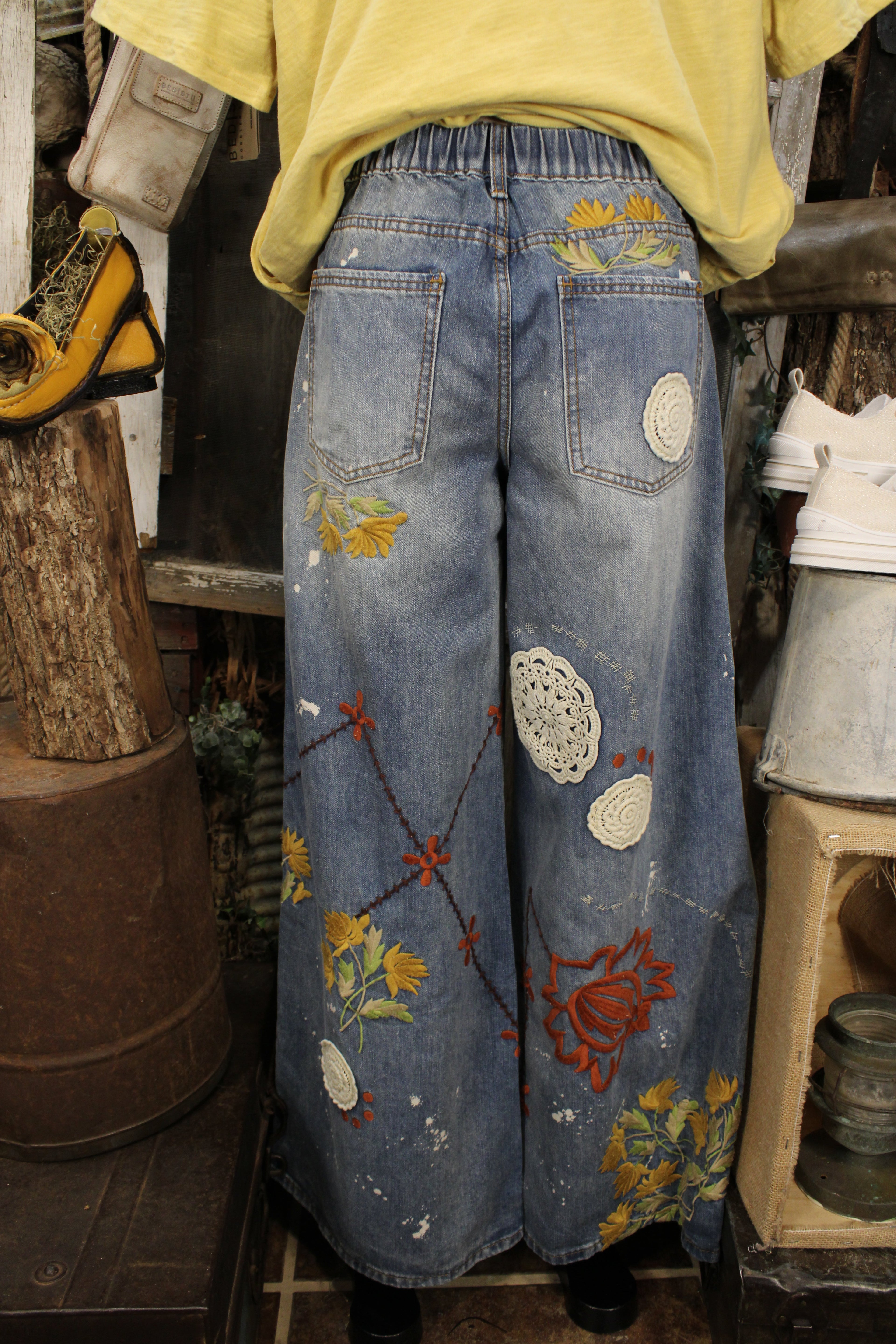 Vintage Garden Jeans