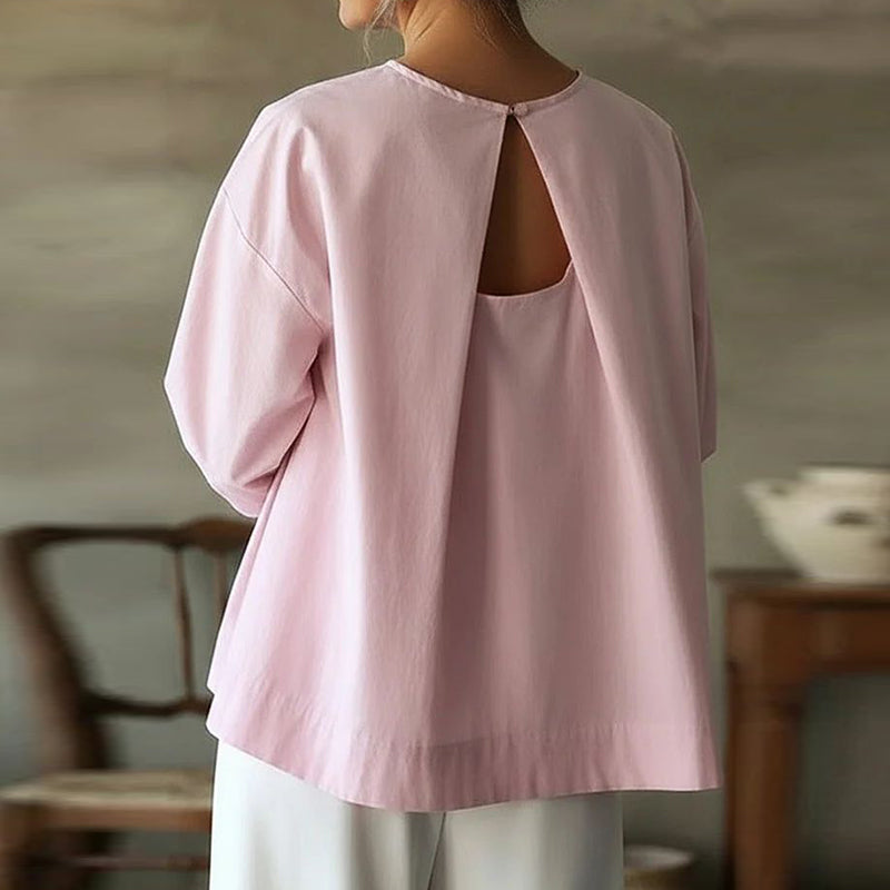 Women's Casual Shirt Linen Blend Tops