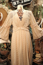 Lead Singer Taupe Maxi Dress