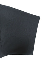 Women's Plain Pocket Round Neck Curved Hem Jersey Tee Dress Style