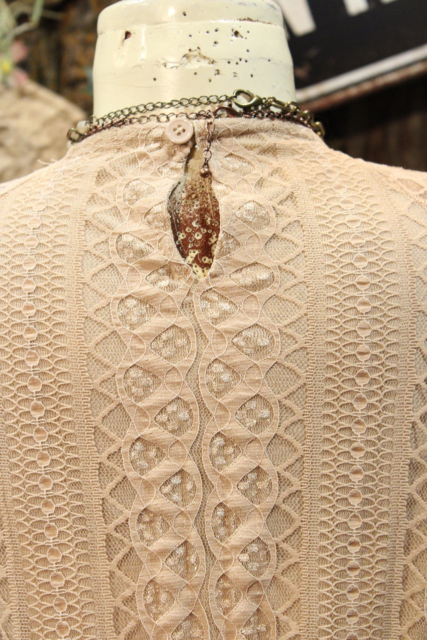 Lead Singer Taupe Maxi Dress