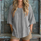 Vintage Elegant Art Linen T-shirt