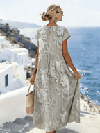 Women'S Casual Printed Dress